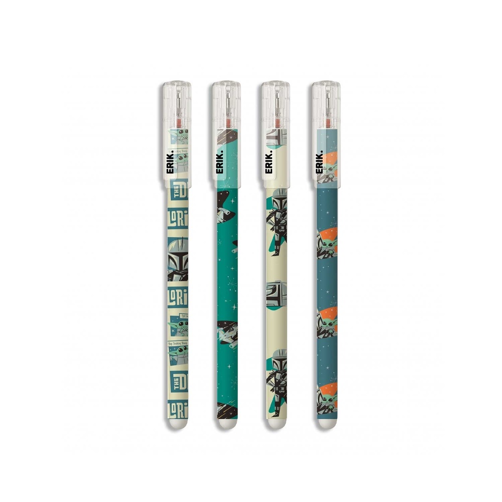 Grupo Erik Disney Star Wars The Mandalorian - Erasable Pen Set Pen - Multicolours
